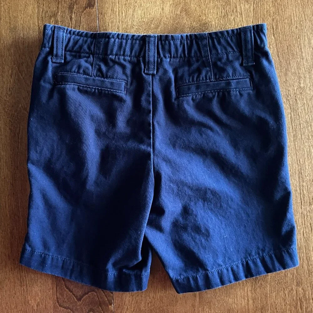 Lands' End navy shorts 5-6